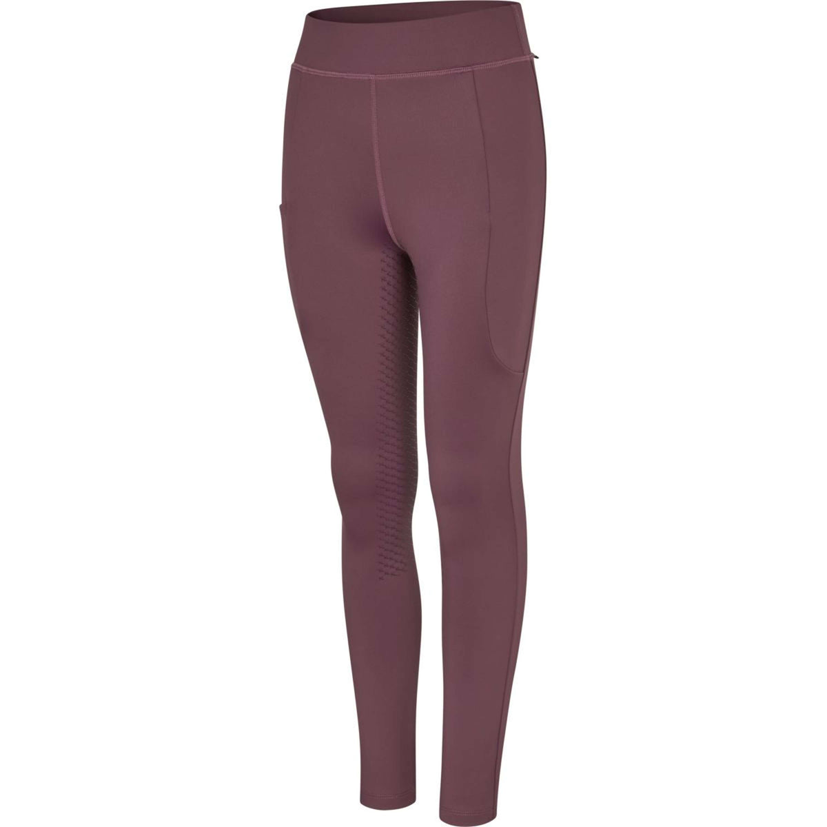 Kingsland Leggings da Equitazione KLMelody Full Grip Plum Wine