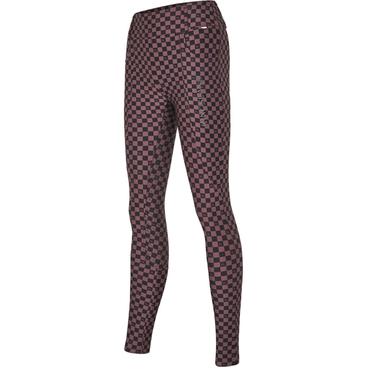 Kingsland Pantaloni da Equitazione KLKristin Full Grip Plum Wine