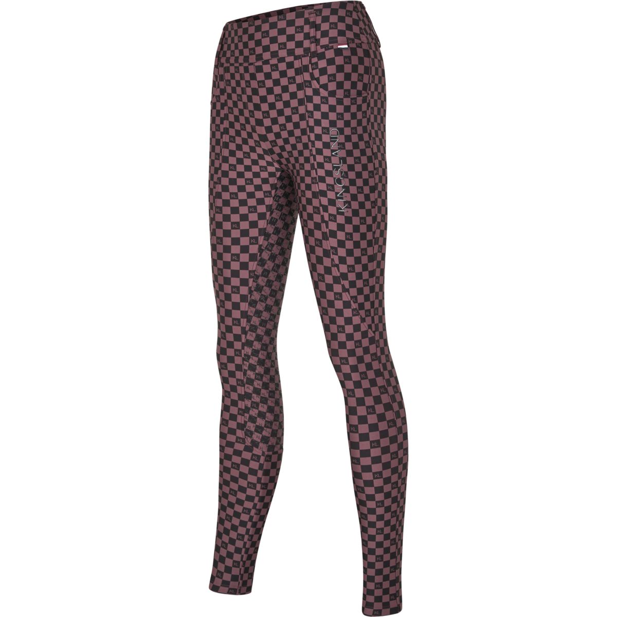 Kingsland Pantaloni da Equitazione KLKristin Full Grip Plum Wine