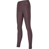 Kingsland Pantaloni da Equitazione KLKristin Full Grip Plum Wine