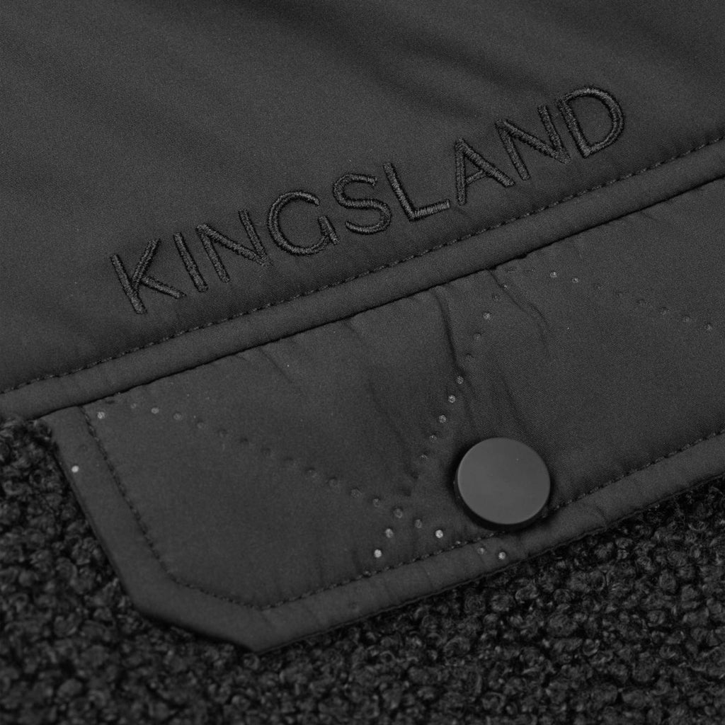 Kingsland Felpa con cappuccio e zip KLMorris Uomini Nero