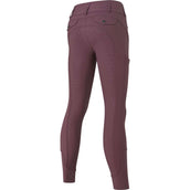 Kingsland Pantaloni da Equitazione KLKimi Full Grip Plum Wine
