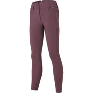 Kingsland Pantaloni da Equitazione KLKira Full Grip Plum Wine