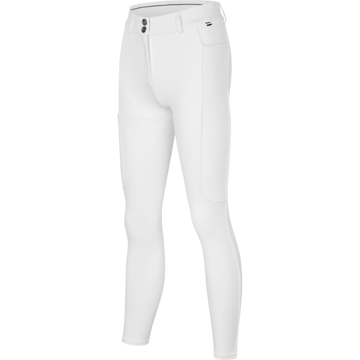 Kingsland Pantaloni da Equitazione KLKornelia Full Grip Bianco