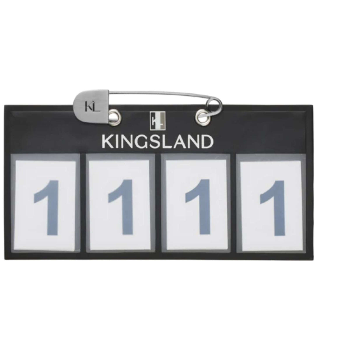Kingsland Startnummer Classic 4 Numeri Nero