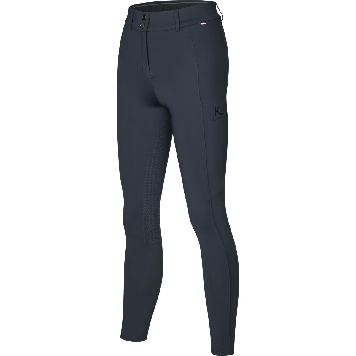 Kingsland Pantaloni da Equitazione KLKaya Full Grip Navy