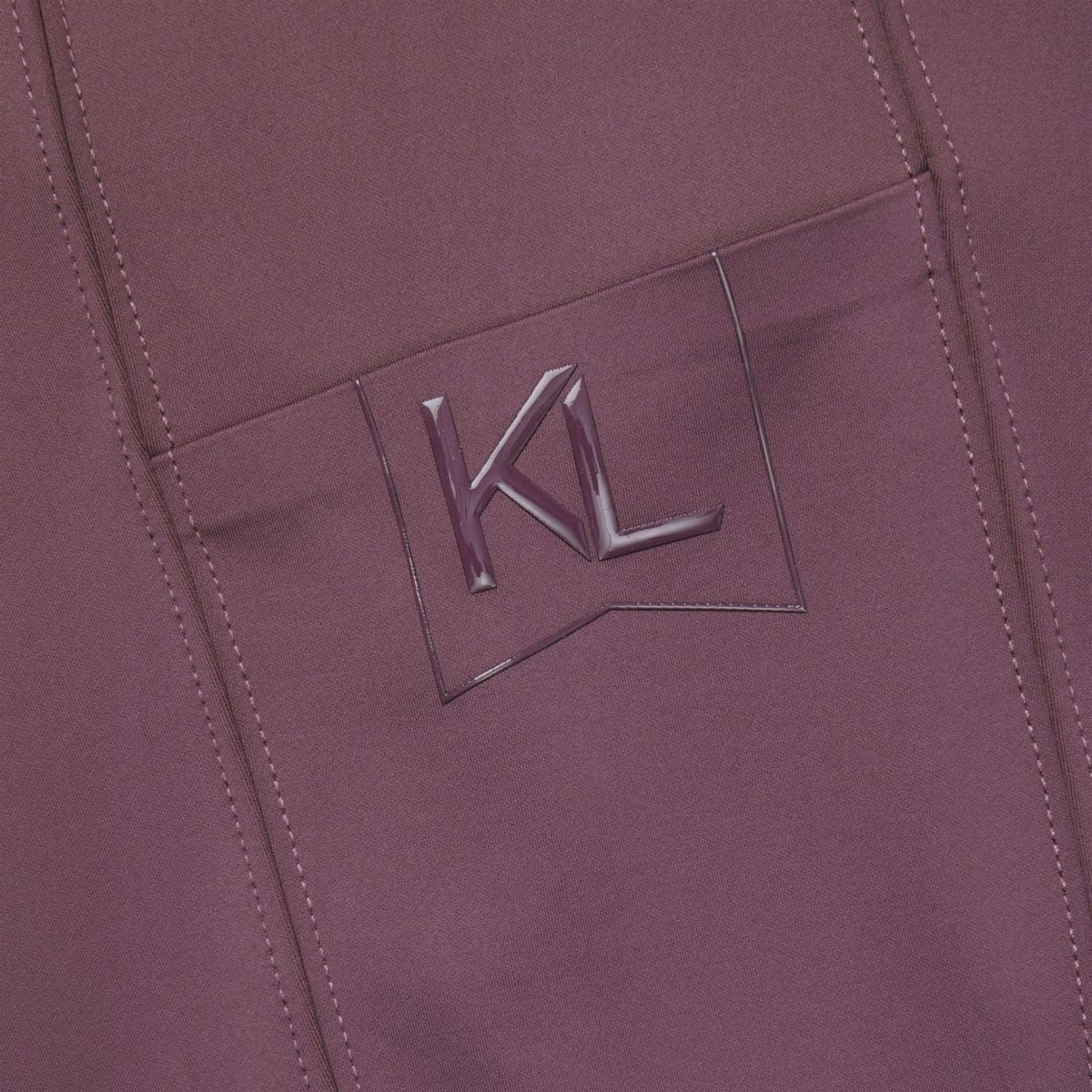 Kingsland Pantaloni da Equitazione KLKaya Full Grip Plum Wine