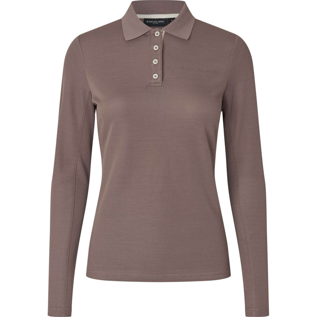 Kingsland Poloshirt KLAmy Donne Brown Iron