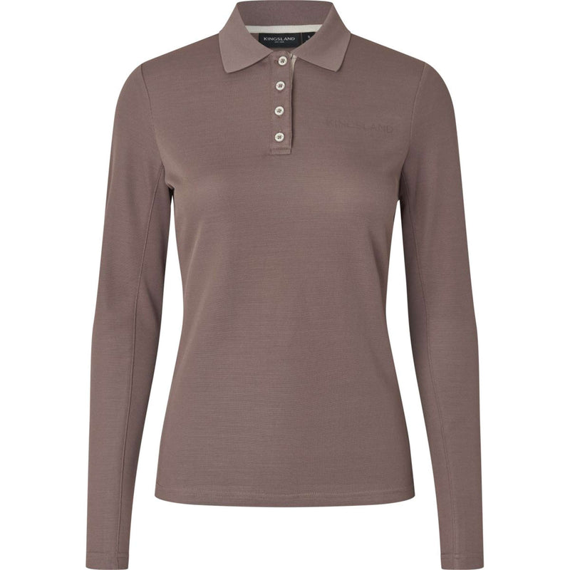 Kingsland Poloshirt KLAmy Donne Brown Iron