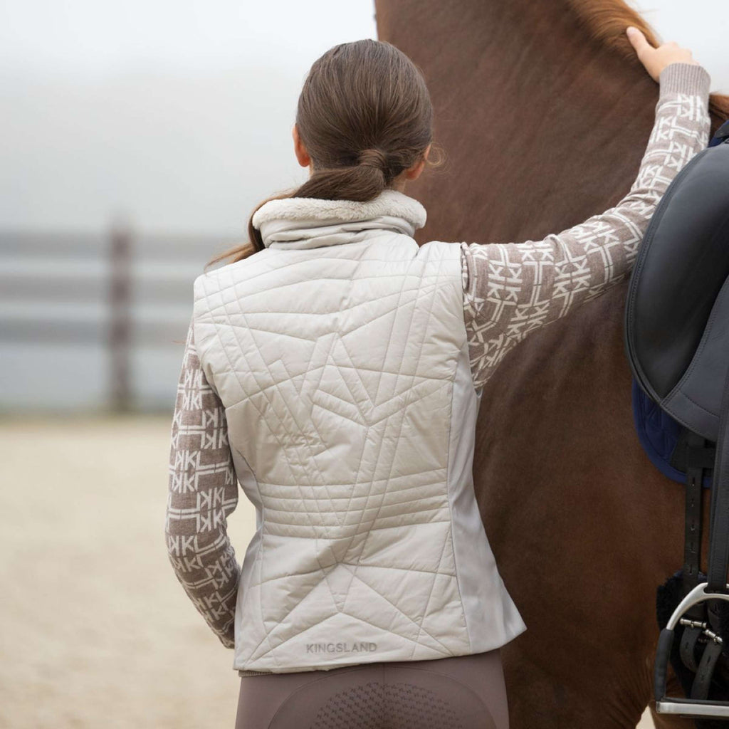 Kingsland Gilet KLAlba Donne Beige Dove