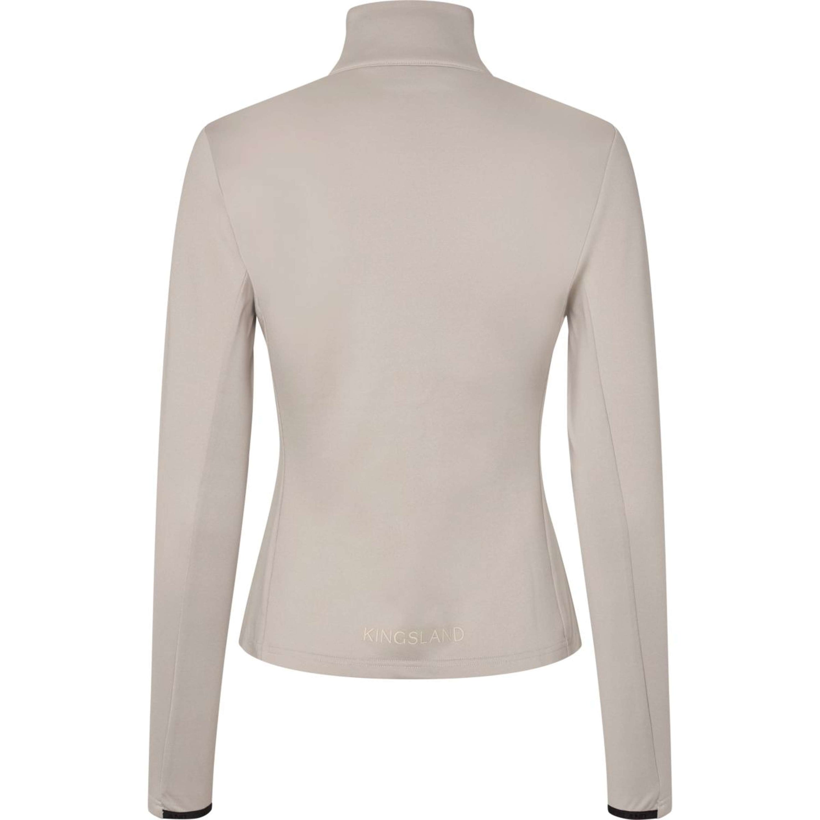 Kingsland Felpa con cappuccio e zip KLAlba Donne Beige Dove