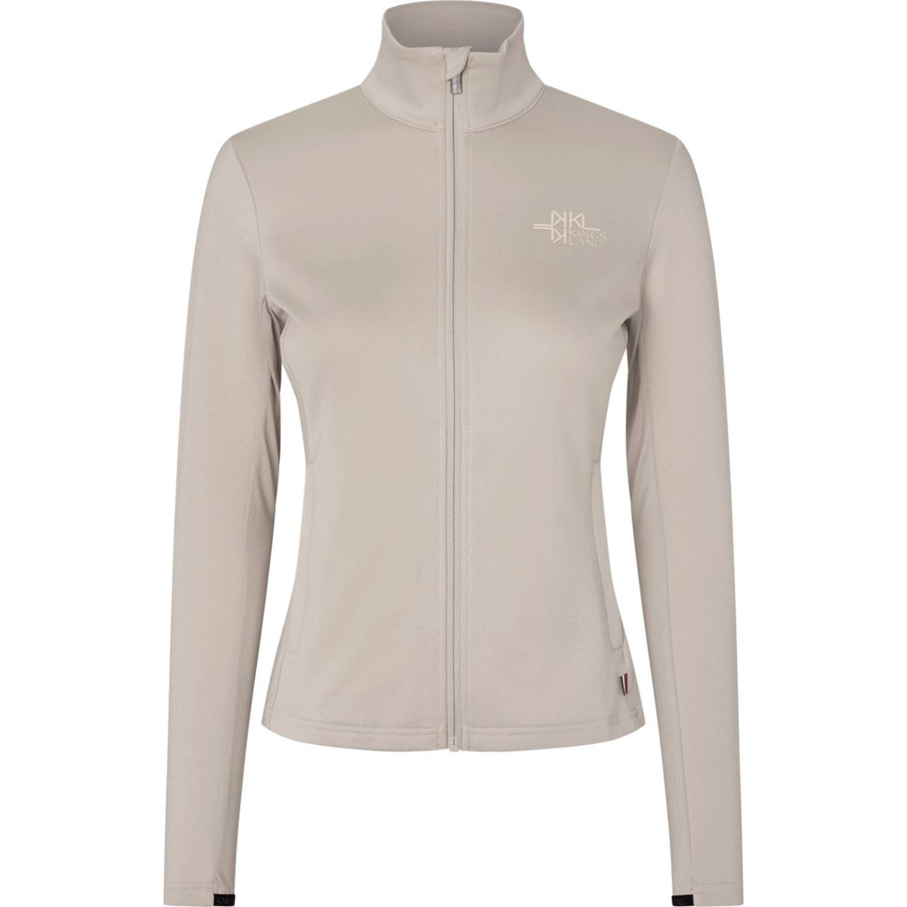 Kingsland Felpa con cappuccio e zip KLAlba Donne Beige Dove