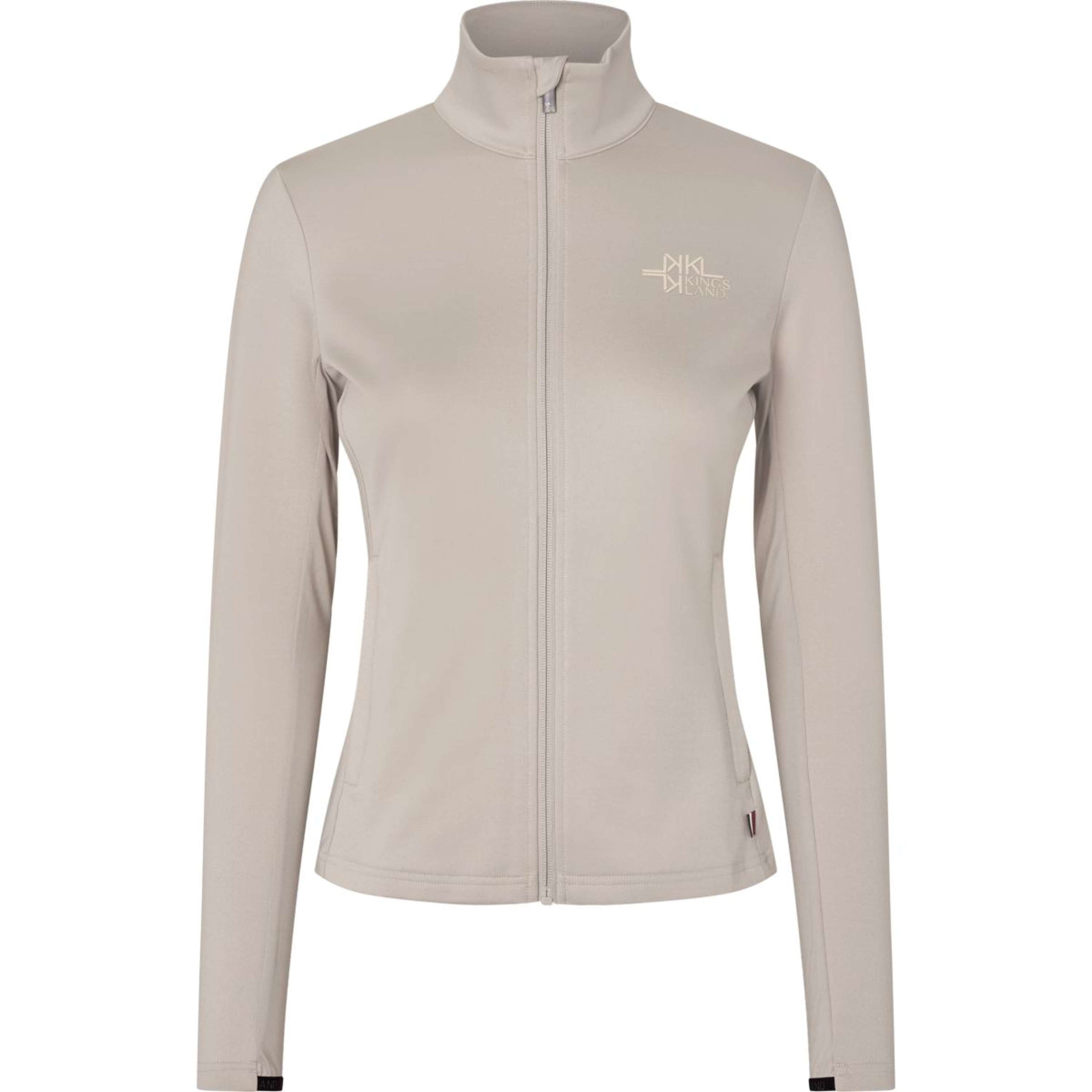 Kingsland Felpa con cappuccio e zip KLAlba Donne Beige Dove