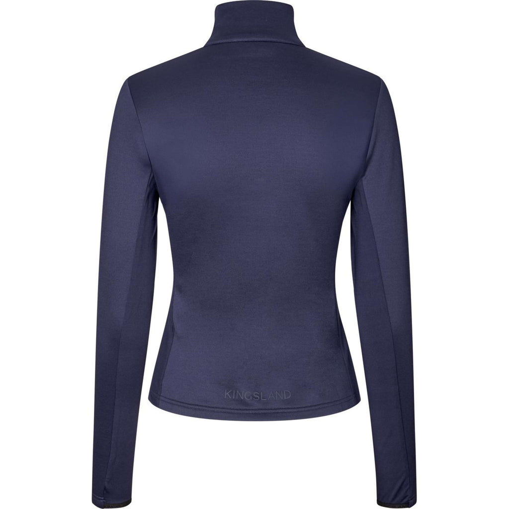 Kingsland Felpa con cappuccio e zip KLAlba Donne Evening Blue