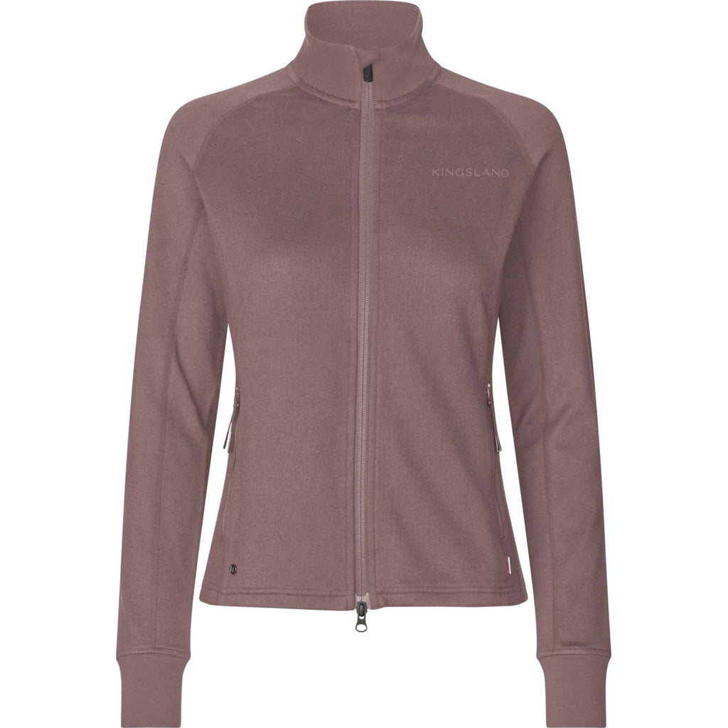 Kingsland Felpa con cappuccio e zip KLAlly Donne Brown Iron