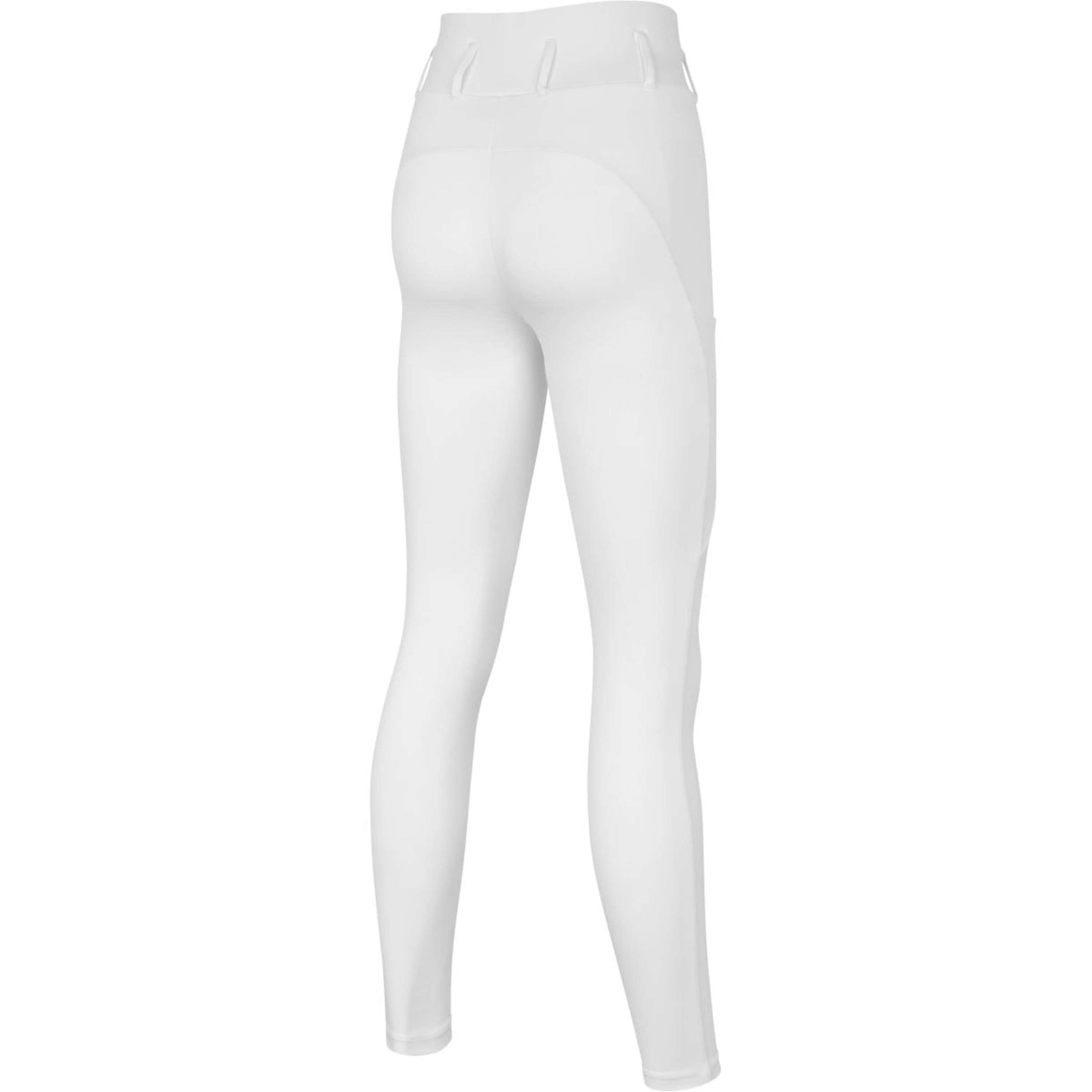 Kingsland Leggings da Equitazione KLAmina F-Tec6 Pieno Grip Donne Bianco