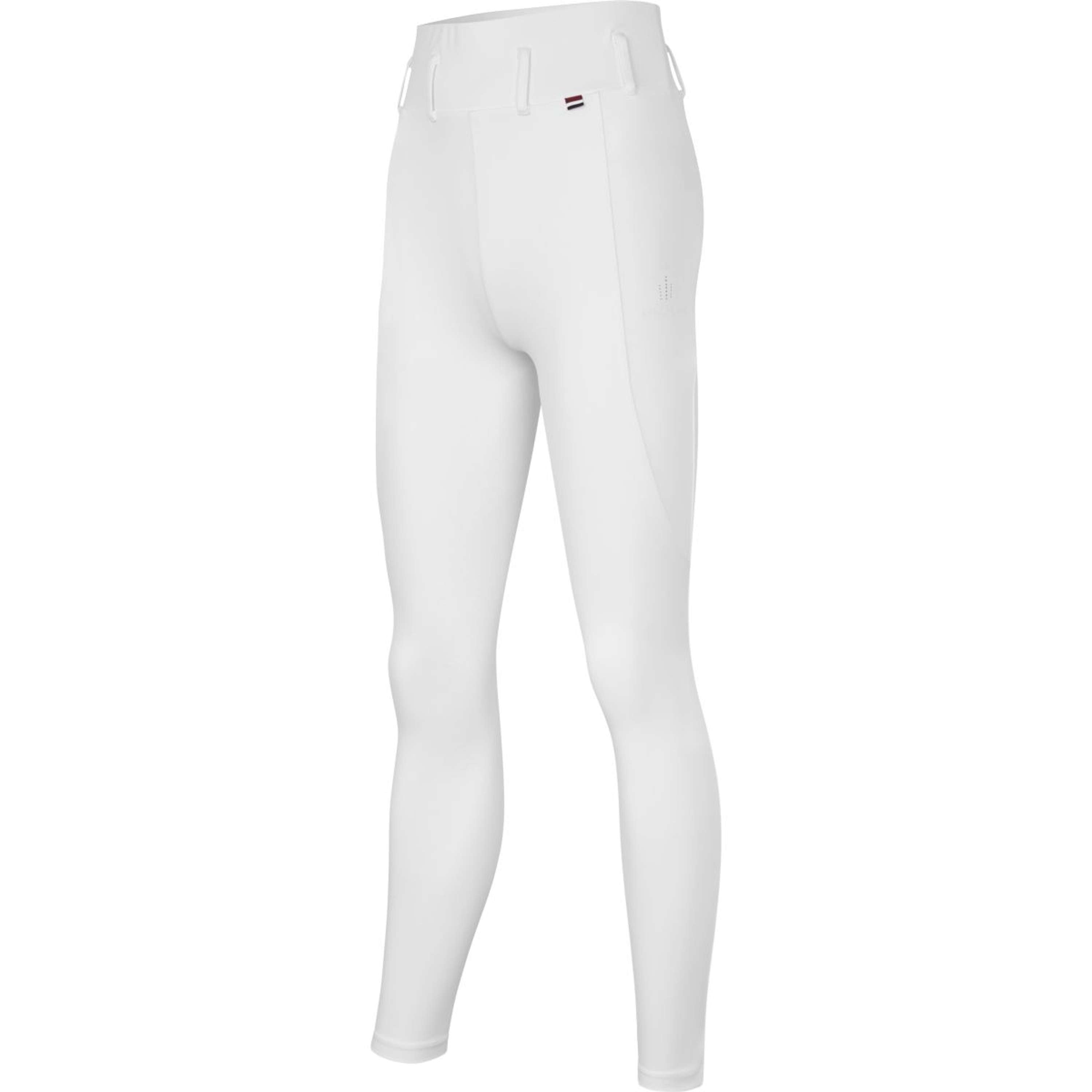 Kingsland Leggings da Equitazione KLAmina F-Tec6 Pieno Grip Donne Bianco
