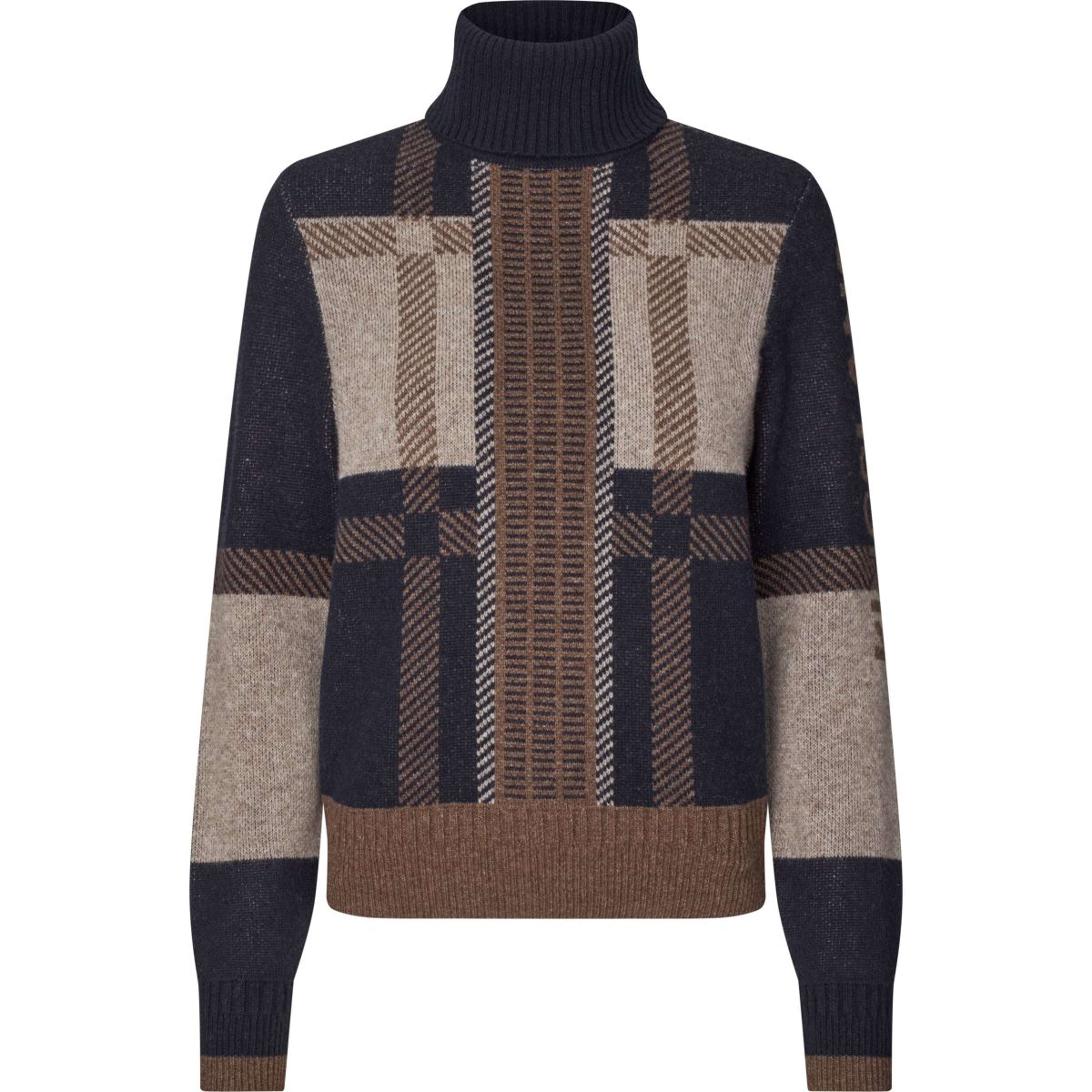 Kingsland Maglione a Collo Alto KLArin Donne Navy