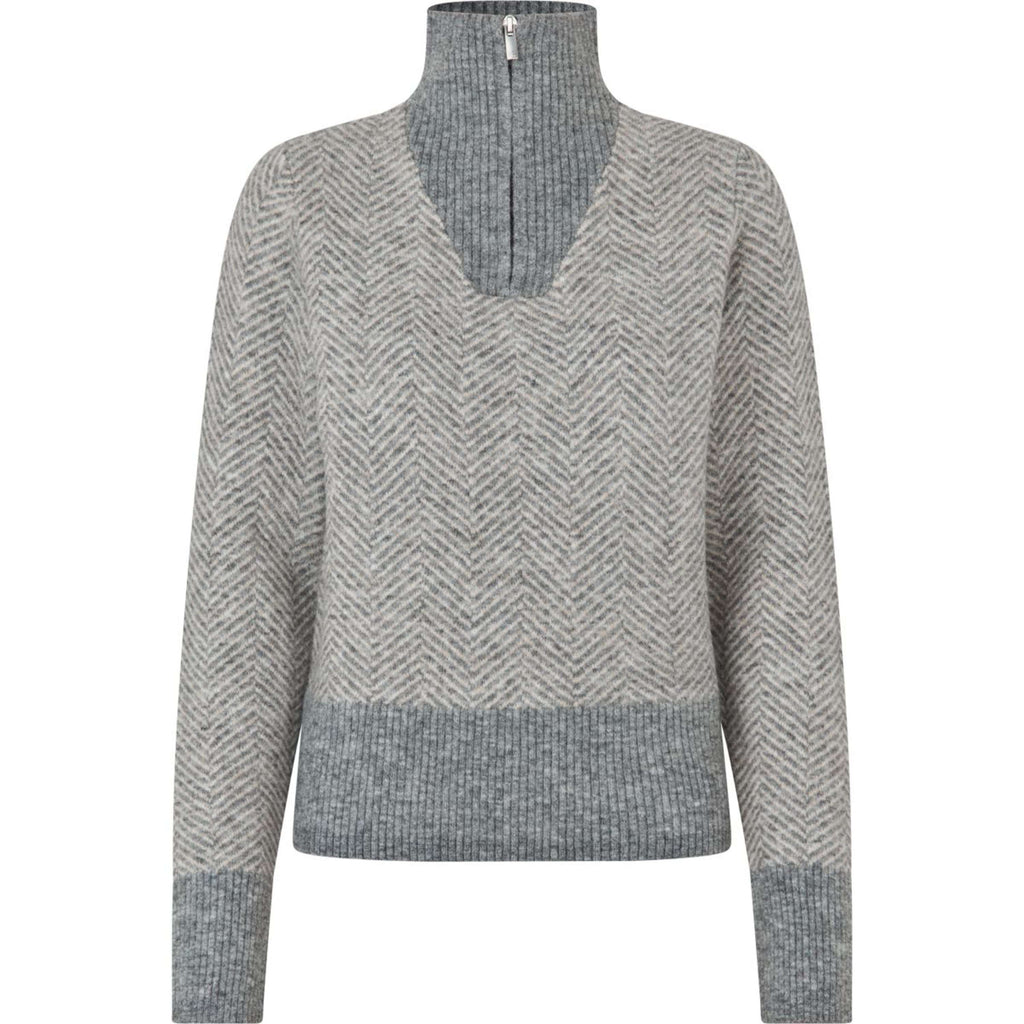Kingsland Maglione KLAudrey Donne Grigio Chiaro Melange