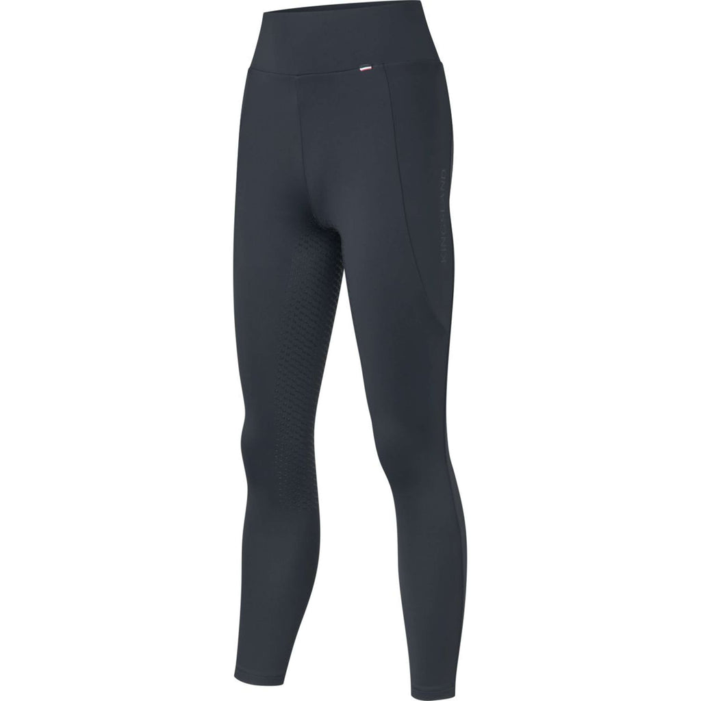 Kingsland Leggings da Equitazione KLAmanda F-Tec4 Pieno Grip Donne Navy
