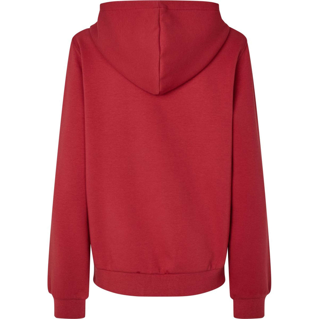 Kingsland Felpa con cappuccio KLAshley Donne Rosso granato