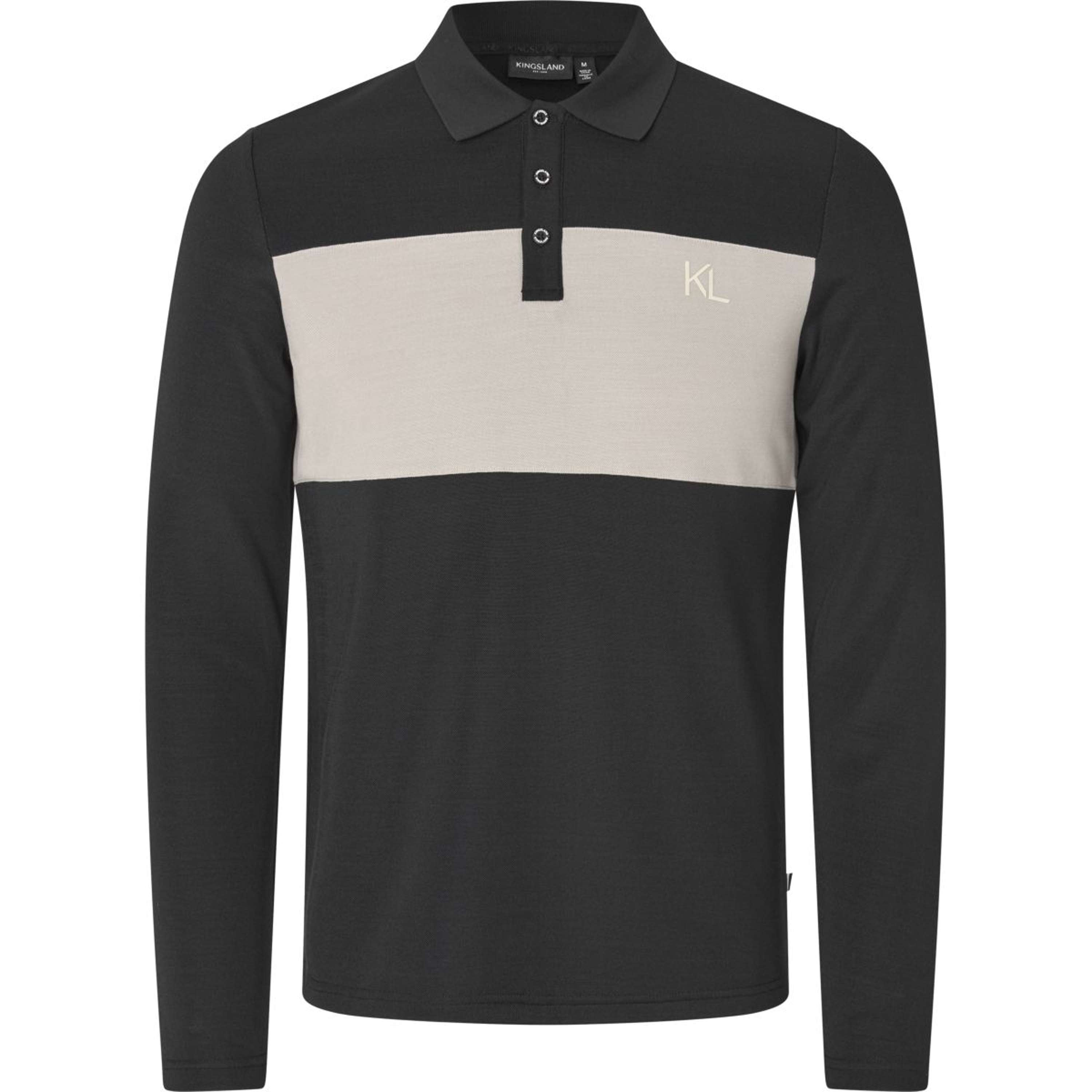 Kingsland Poloshirt KLAxel Uomini Nero