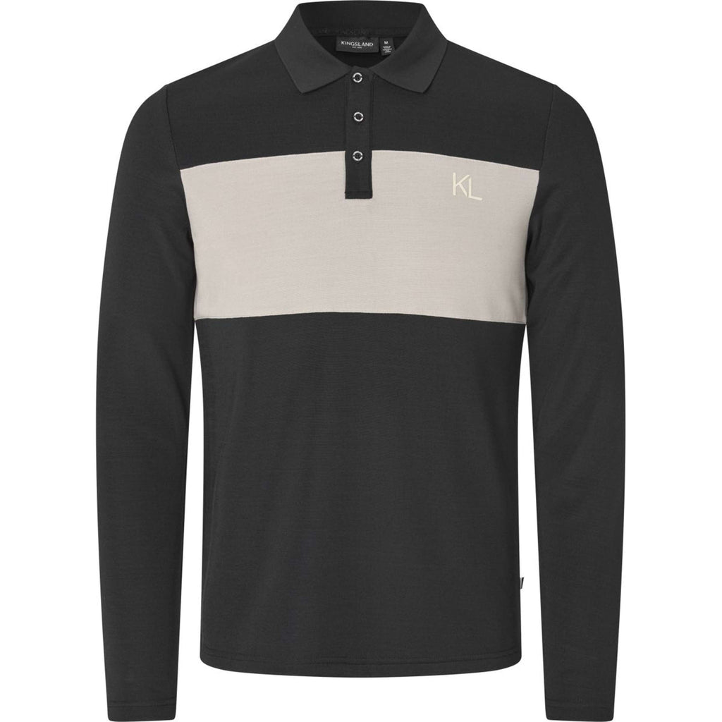 Kingsland Poloshirt KLAxel Uomini Nero