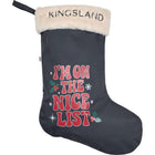 Kingsland Calza Di Natale KLArthur Navy