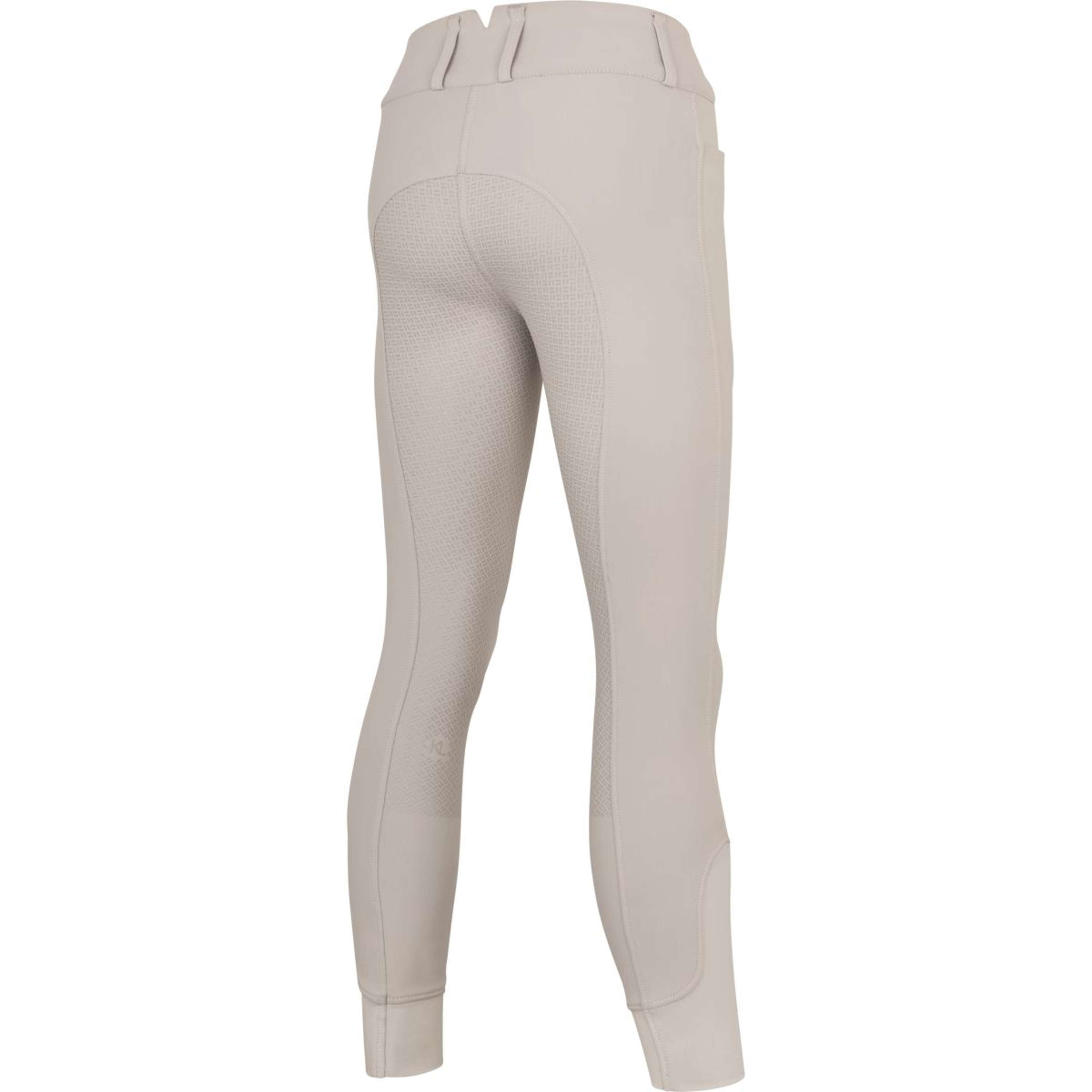 Kingsland Pantaloni da Equitazione KLKarla Idrorepellente Full Grip Beige Dove