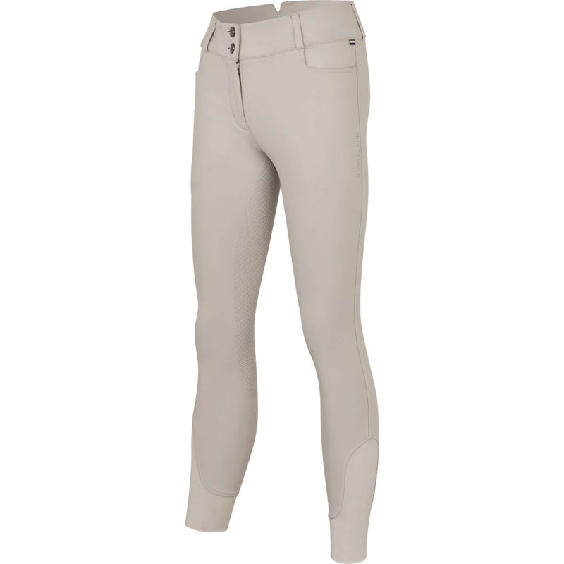 Kingsland Pantaloni da Equitazione KLKarla Idrorepellente Full Grip Beige Dove