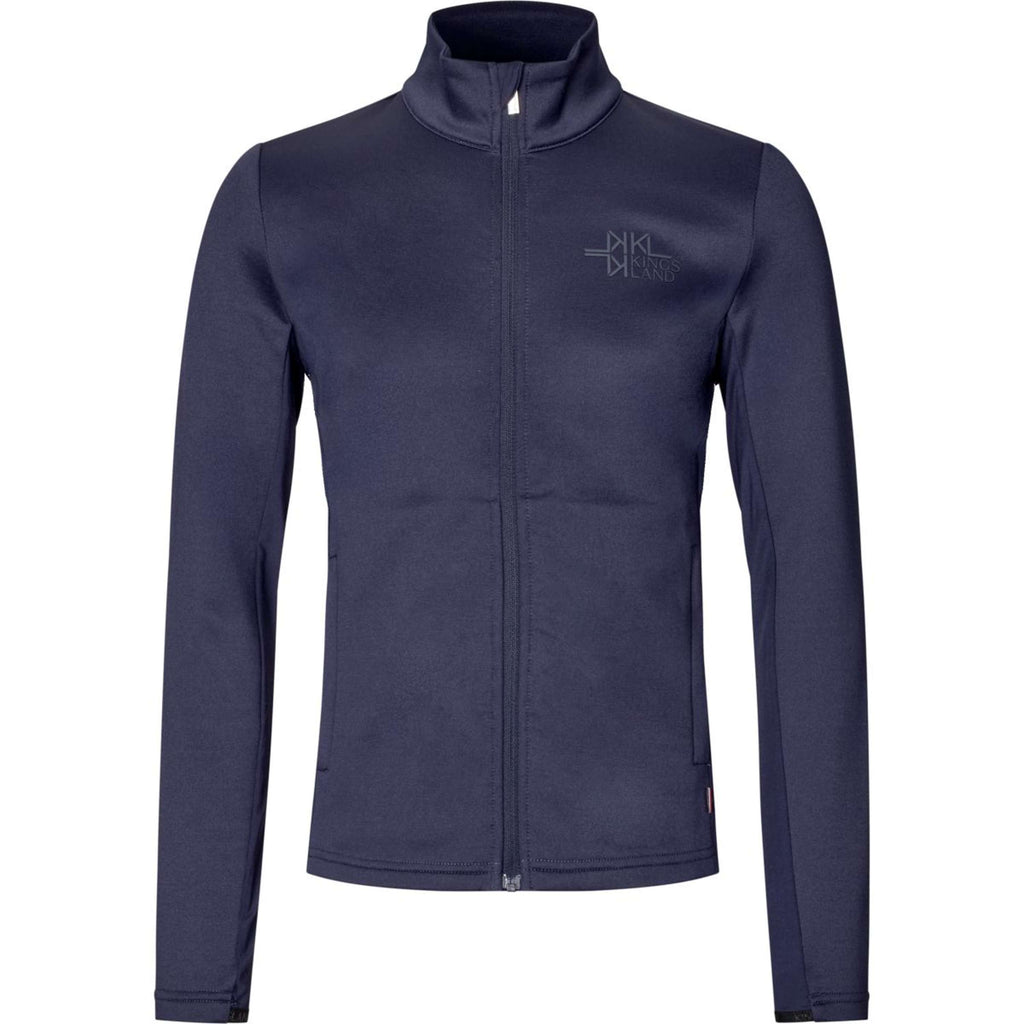 Kingsland Felpa con cappuccio e zip KLAlba Bambini Evening Blue