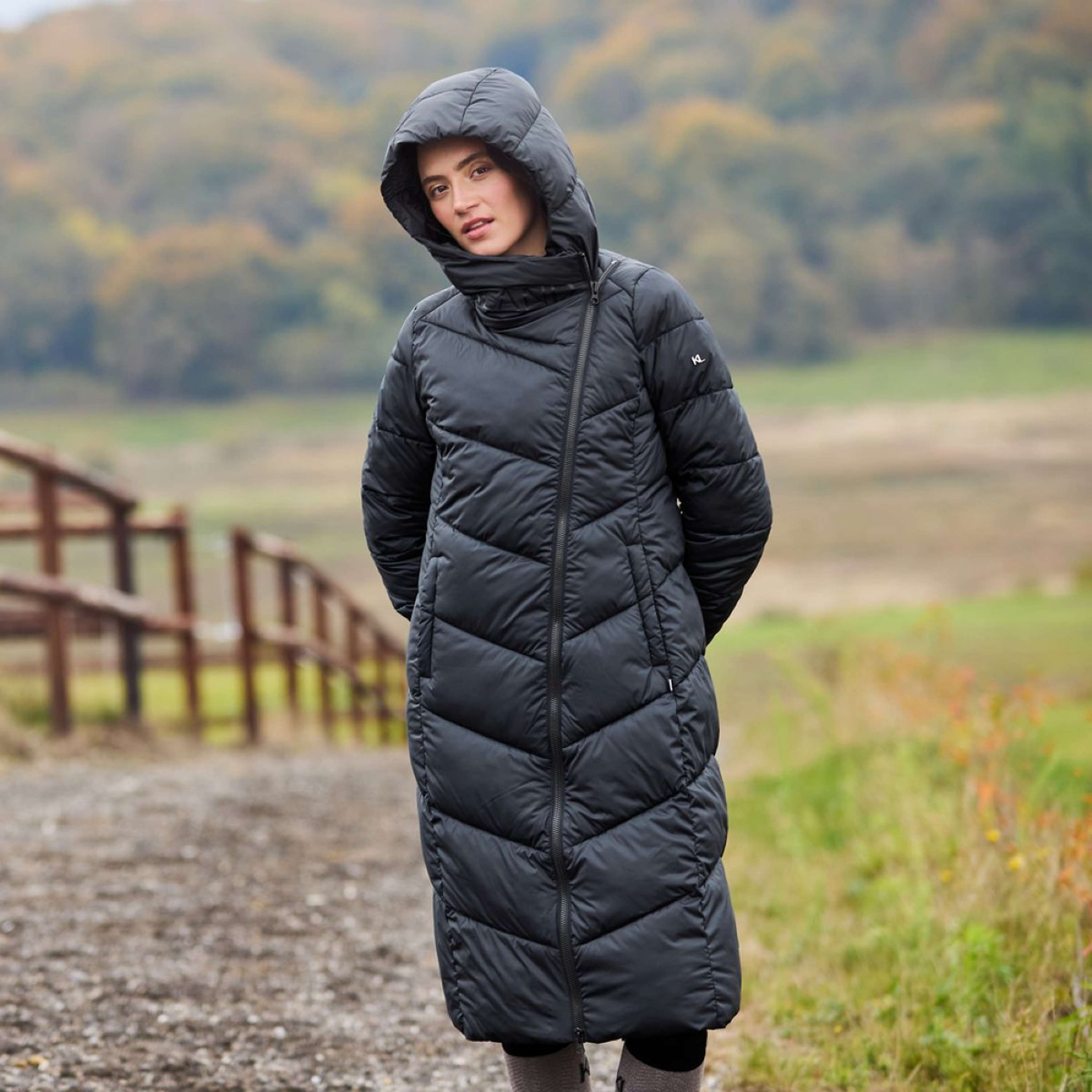 Kingsland Cappotto Lungo KLAdelaide Donne Nero