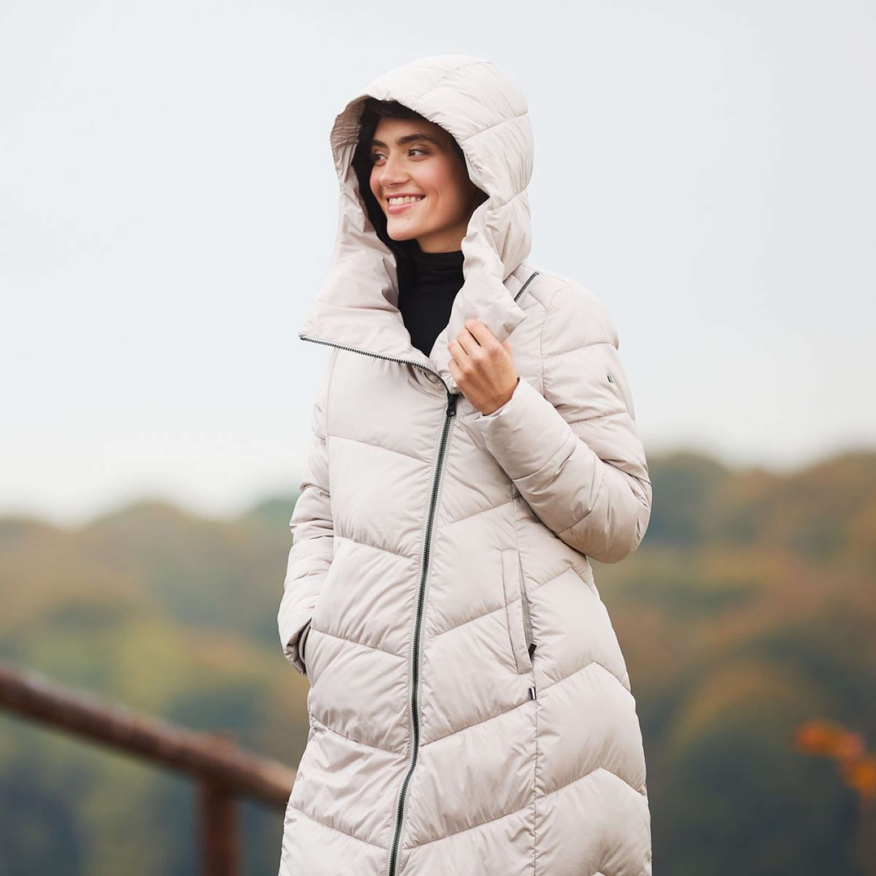 Kingsland Cappotto Lungo KLAdelaide Donne Beige Dove