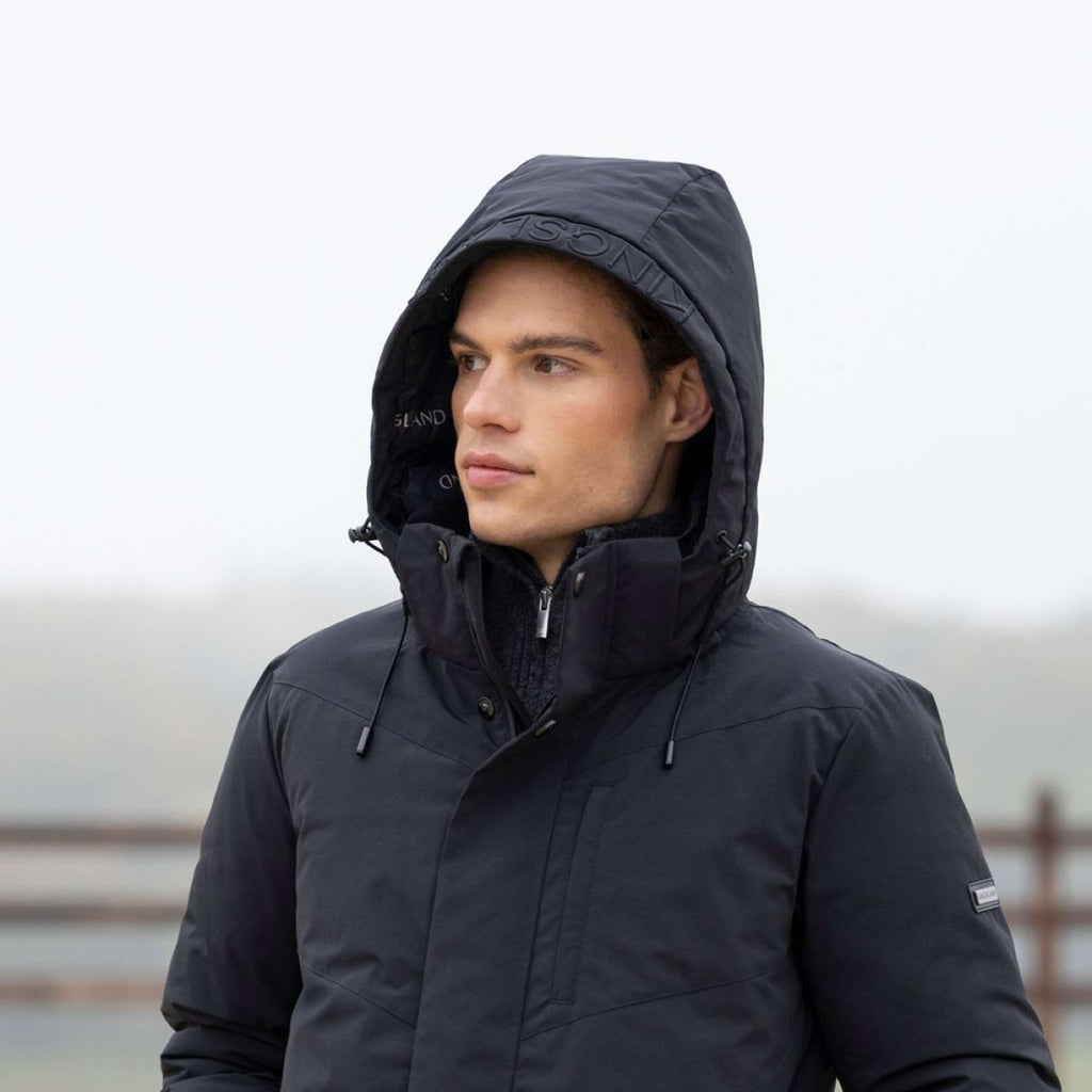 Kingsland Parka KLAron Uomini Nero