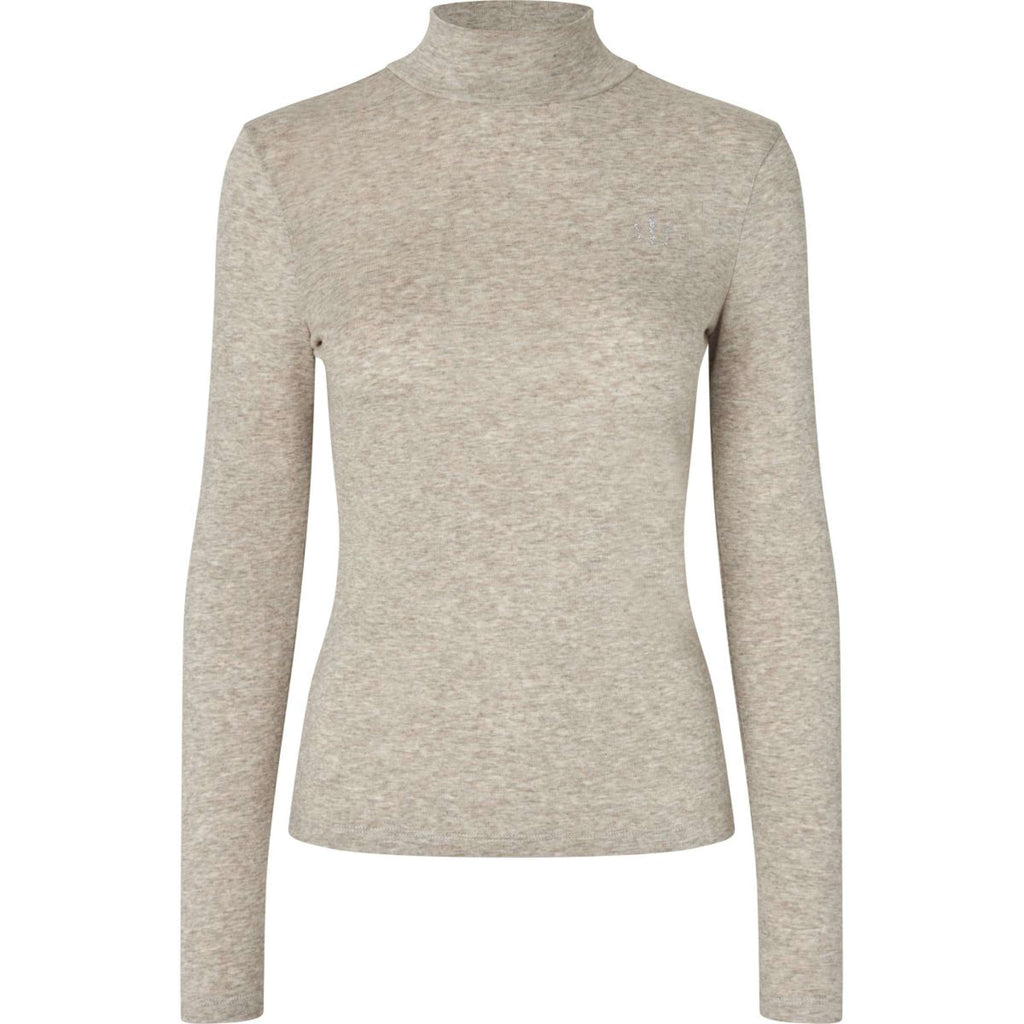 Kingsland Maglione a Collo Alto KLAbigail Donne Beige Melange