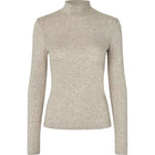 Kingsland Maglione a Collo Alto KLAbigail Donne Beige Melange
