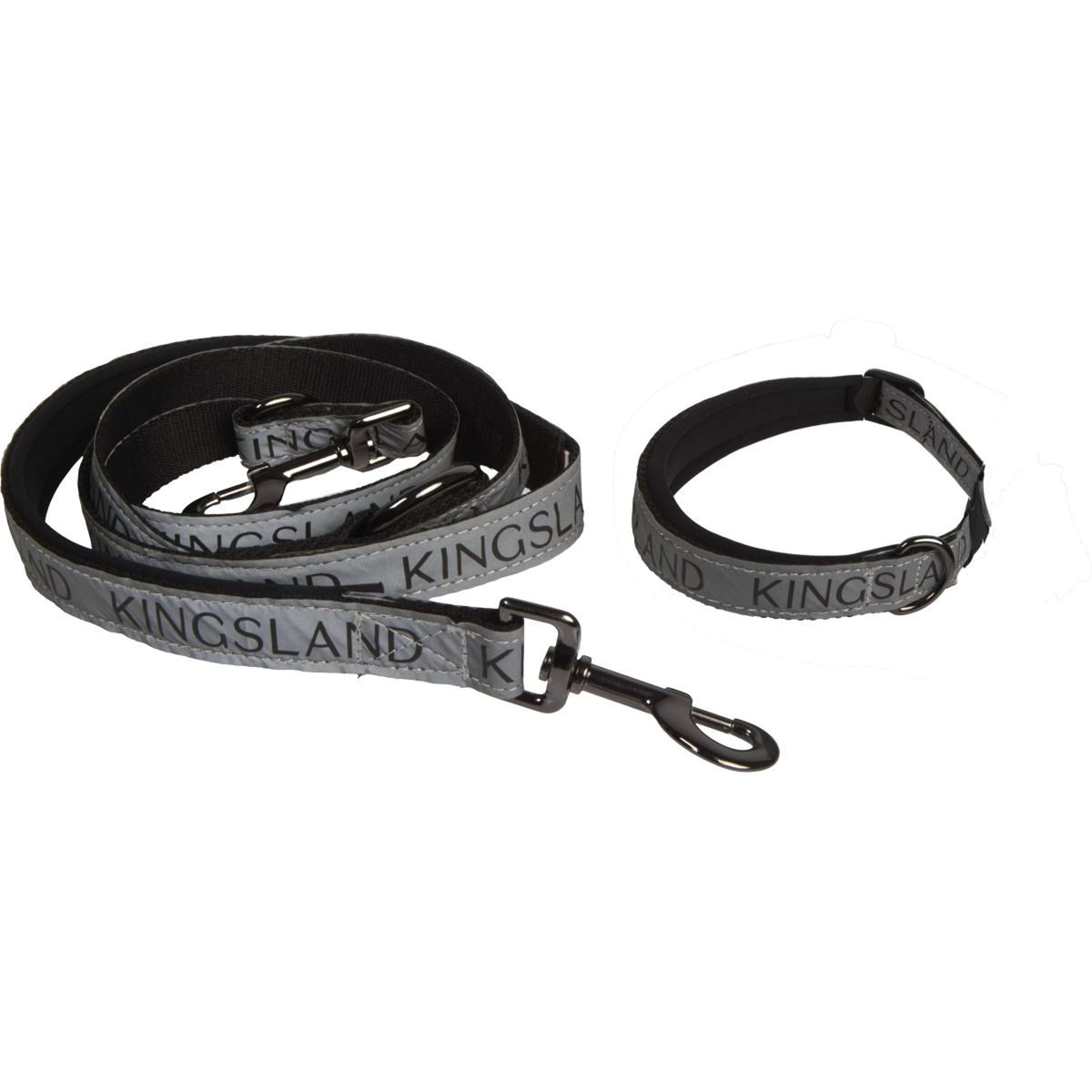 Kingsland Collare e Guinzaglio KLMacey Grey Forged Iron