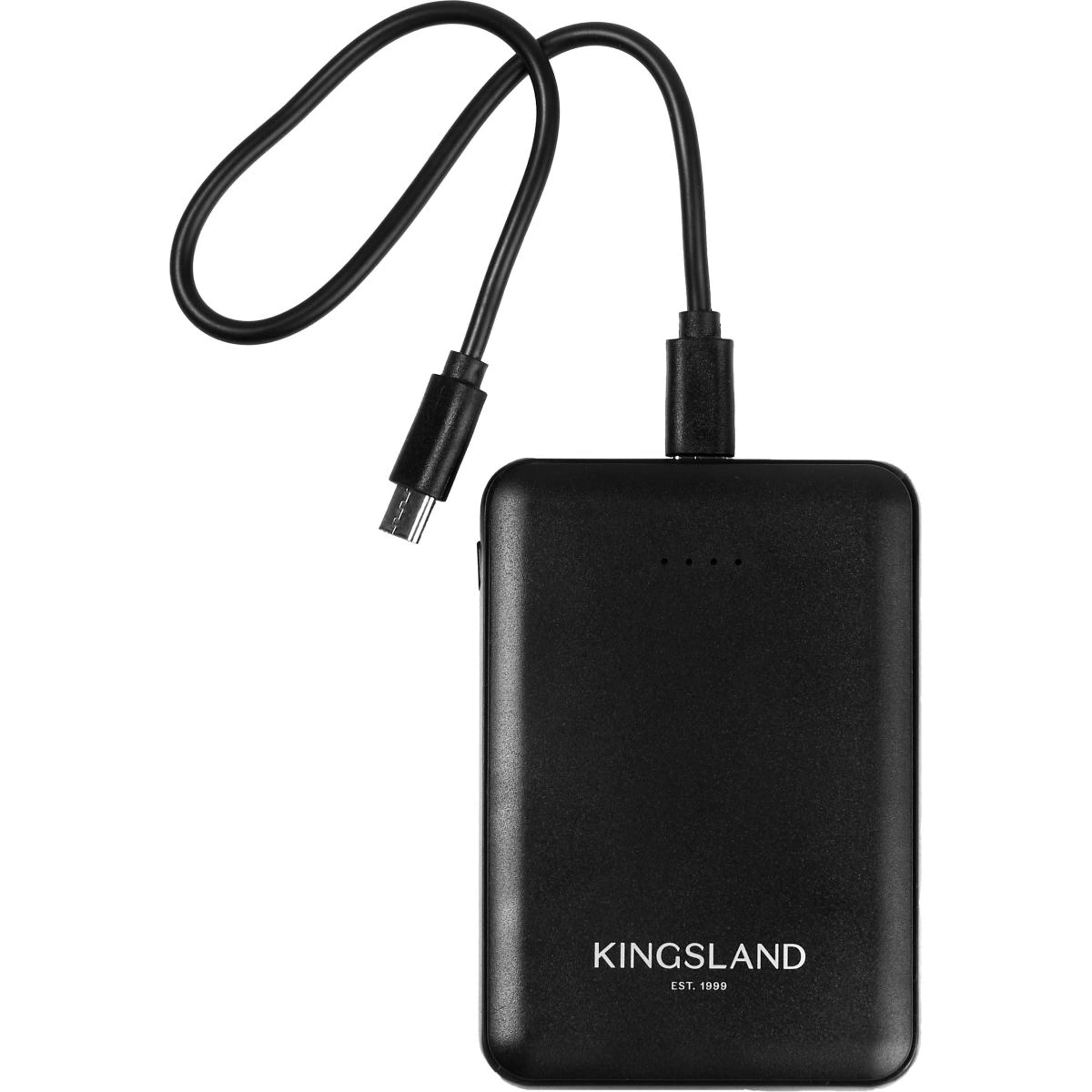 Kingsland Banca di potere 5.000mAh Nero