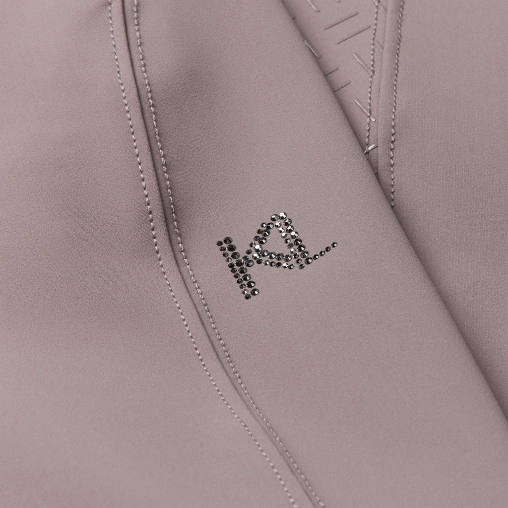 Kingsland Pantaloni da Equitazione KLKimi Full Grip Brown Iron