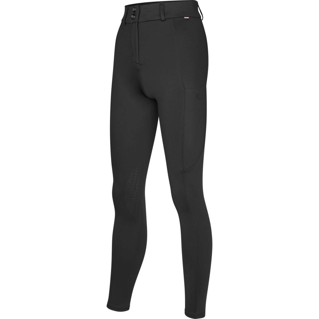 Kingsland Pantaloni da Equitazione KLKaya Presa del ginocchio Nero