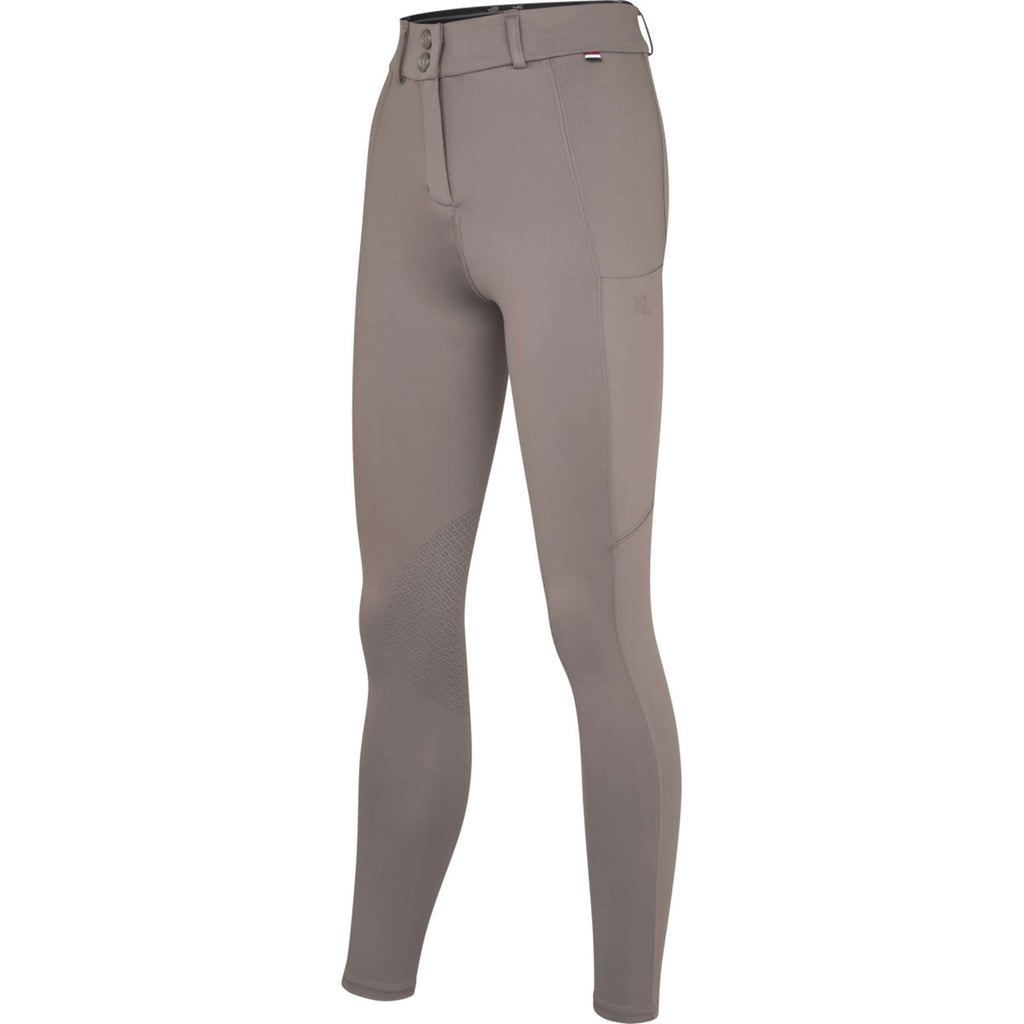 Kingsland Pantaloni da Equitazione KLKaya Presa del ginocchio Brown Iron