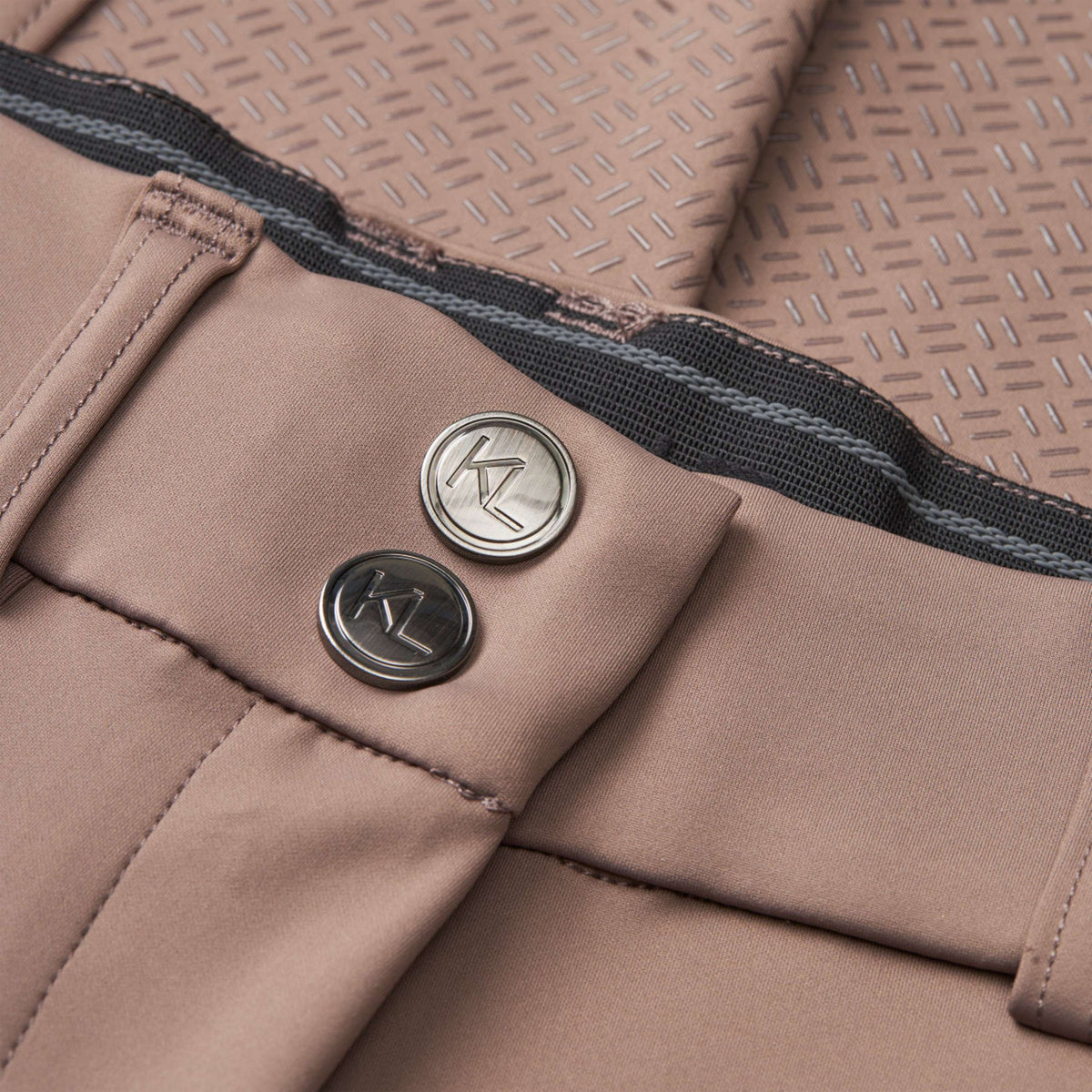 Kingsland Pantaloni da Equitazione KLKaya Full Grip Brown Iron