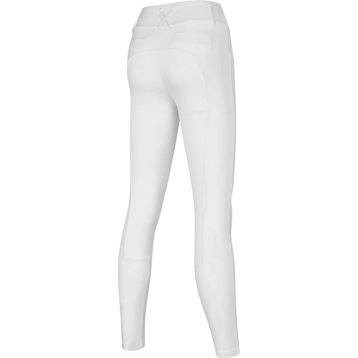 Kingsland Leggings da Equitazione KLKristin Full Grip Bianco