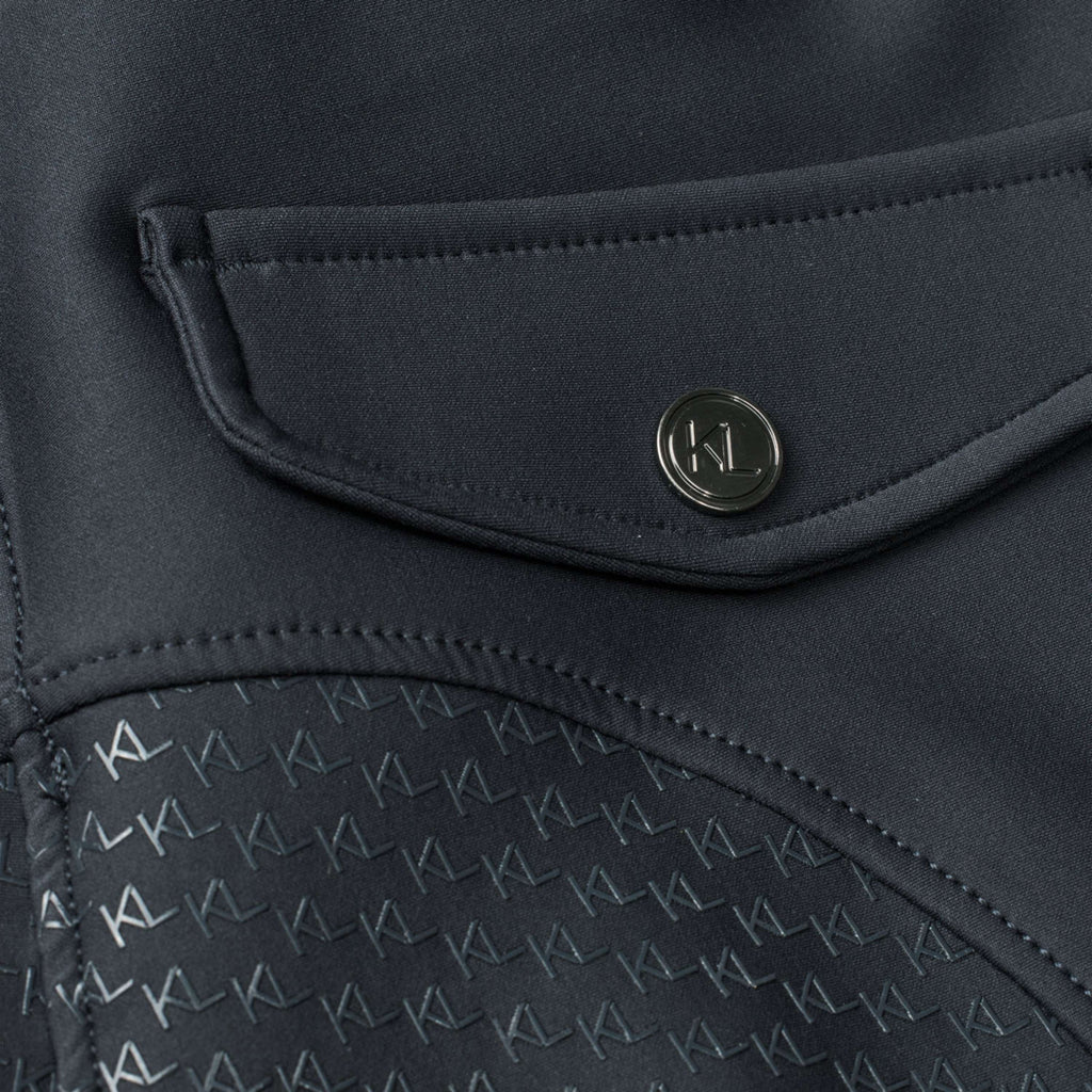 Kingsland Pantaloni da Equitazione KLKatty Full Grip Navy