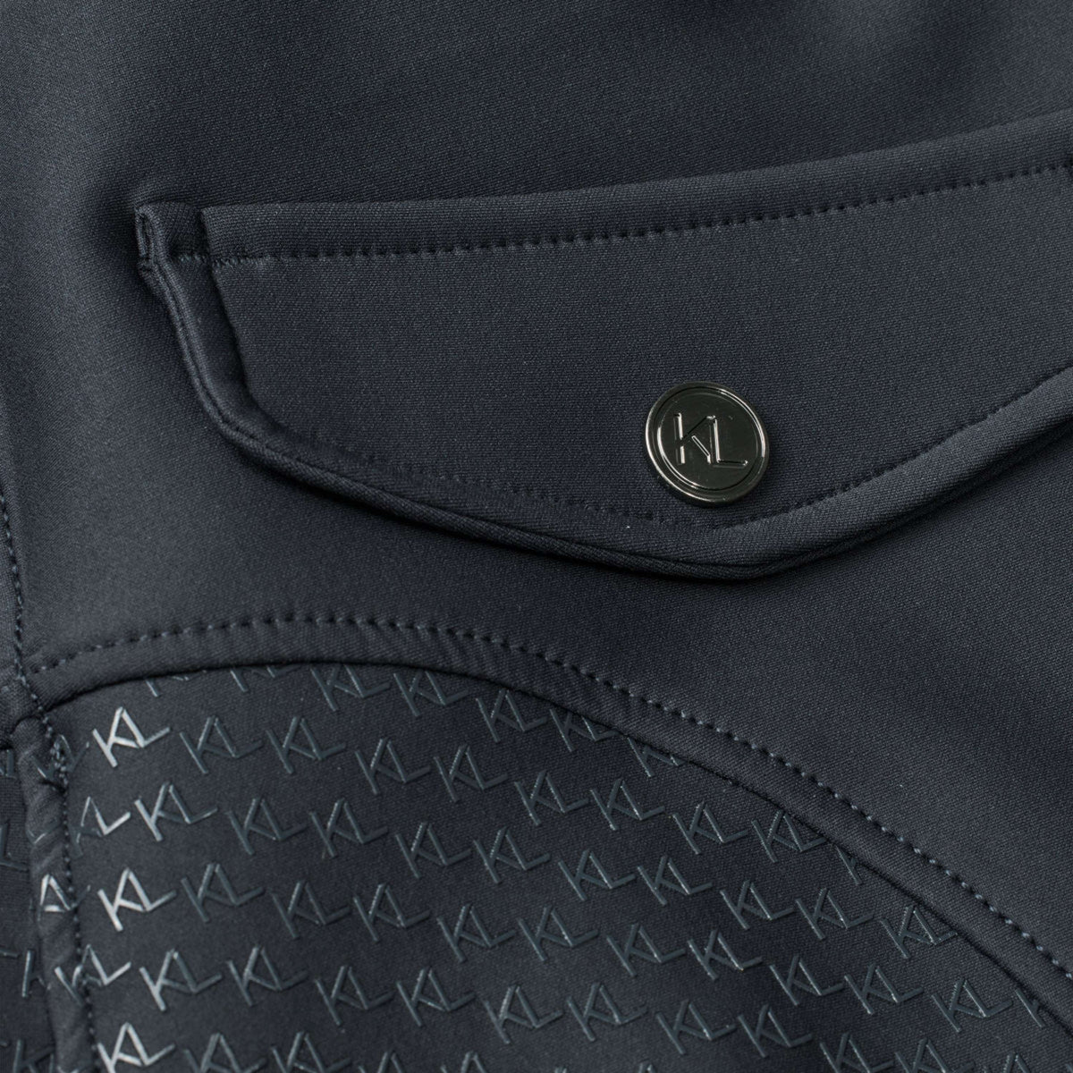 Kingsland Pantaloni da Equitazione KLKatty Full Grip Navy