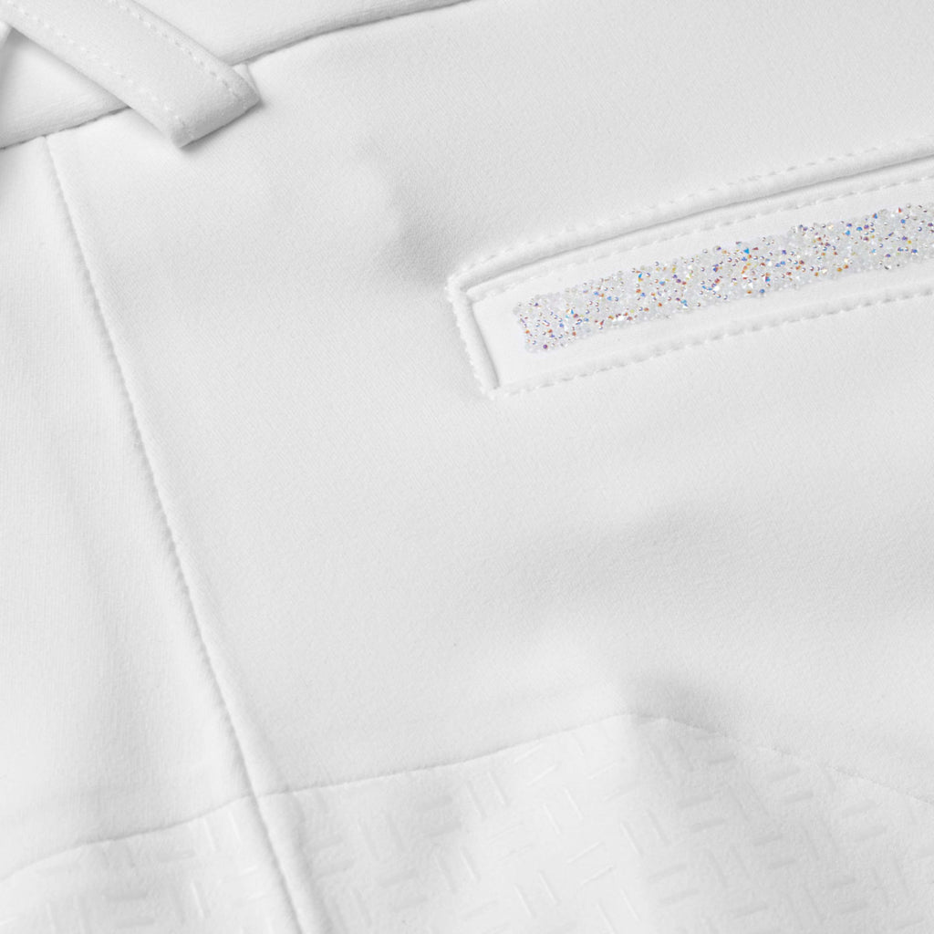 Kingsland Pantaloni da Equitazione KLKerry Seamless Full Grip Bianco