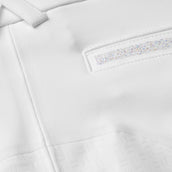 Kingsland Pantaloni da Equitazione KLKerry Seamless Full Grip Bianco