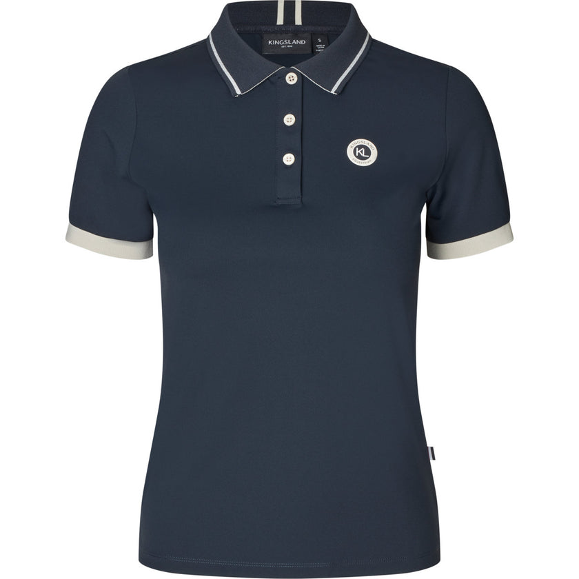 Kingsland Polo Shirt KLLaura Navy Kingsland Polo Shirt KLLaura Navy