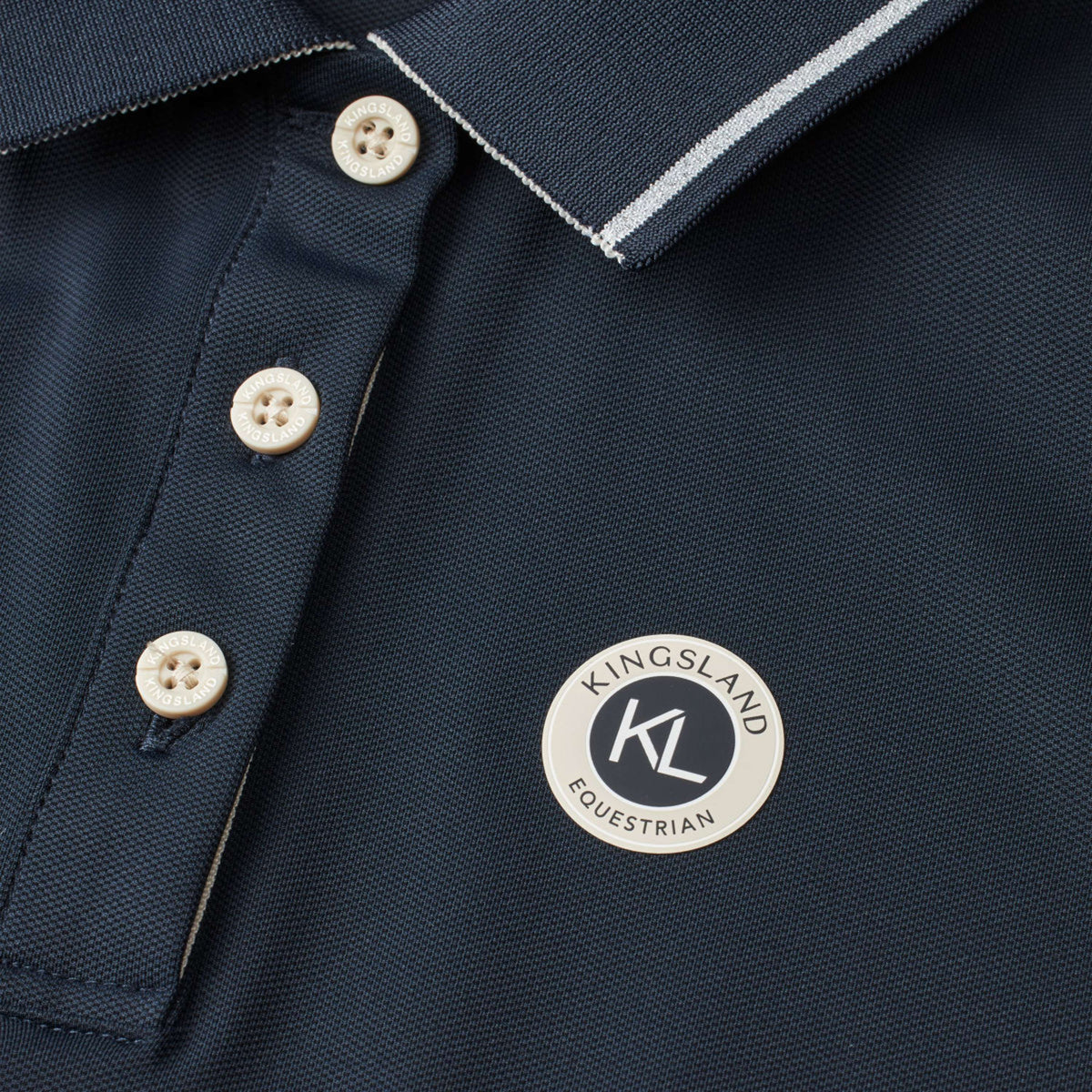 Kingsland Poloshirt KLLaura Senza Maniche Navy