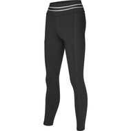 Kingsland Leggings da Equitazione KLLaura Full Grip Nero
